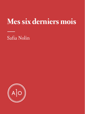 cover image of Mes six derniers mois
